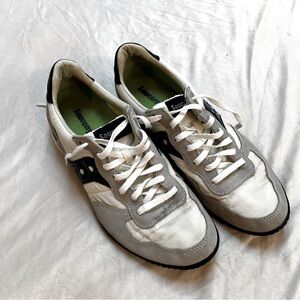 Saucony Originals Men's Bullet Classic Sneaker, Blue/White/Grey, 10.5 M US